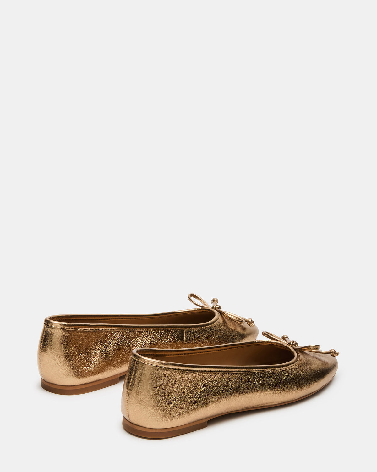 VIXEN Gold Women's Ballet Flats | Steve Madden discount