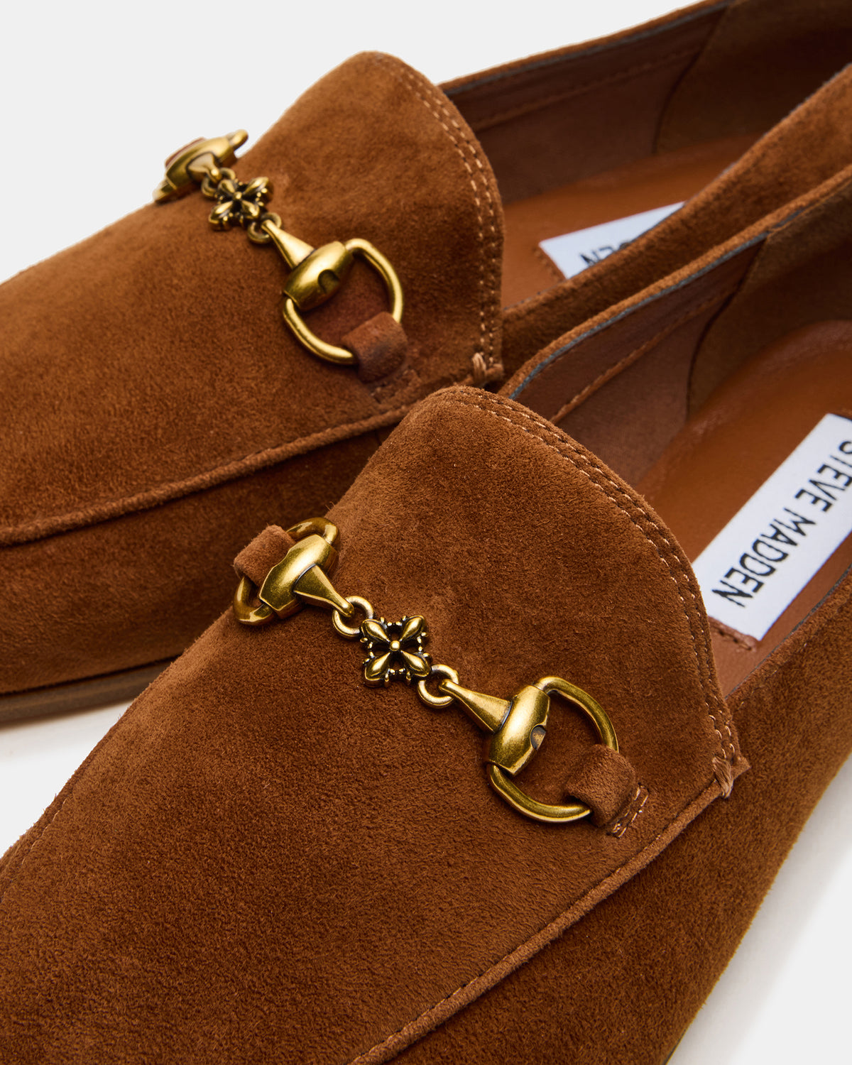 GRAFTON Chestnut Suede Women's Loafer | Steve Madden online