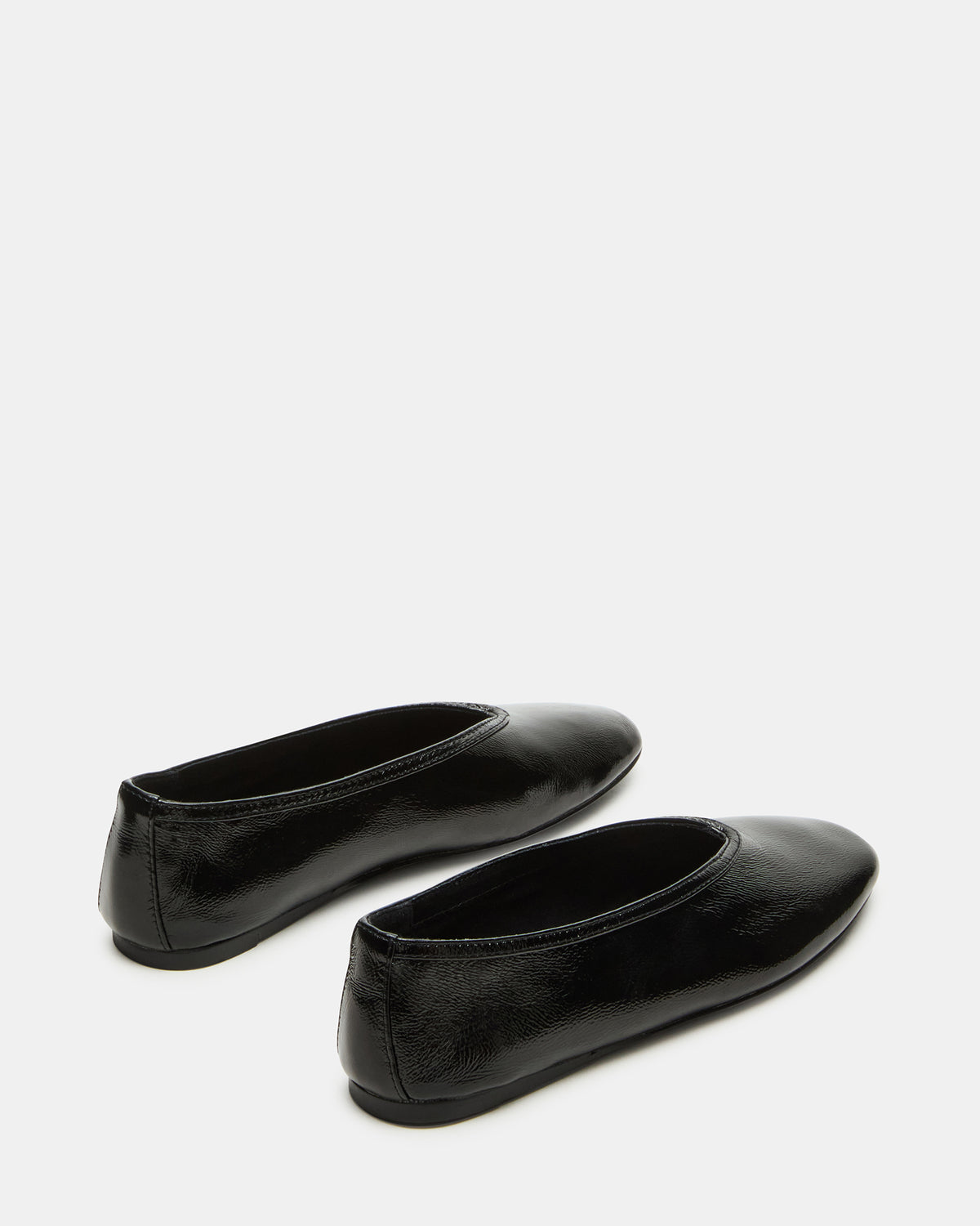 LENI Black/Black Square-Toe Ballet Women's Flat | Steve Madden near me