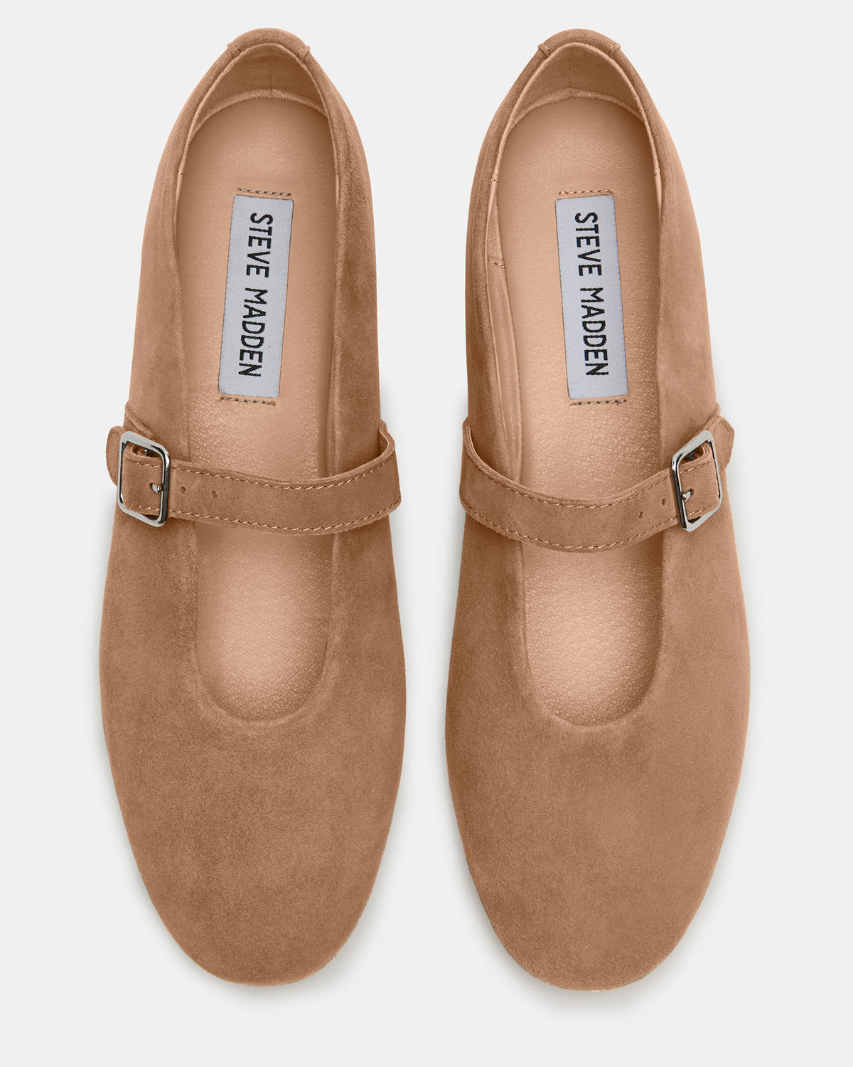 DREAMING Taupe Suede Women's Mary Jane Flats | Steve Madden online