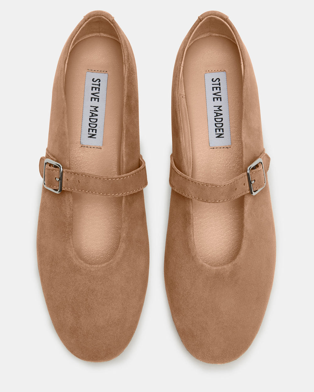 DREAMING Taupe Suede Women's Mary Jane Flats | Steve Madden online