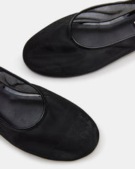 MEADOW Black Mesh Women's Ballet Flats | Steve Madden on Sale