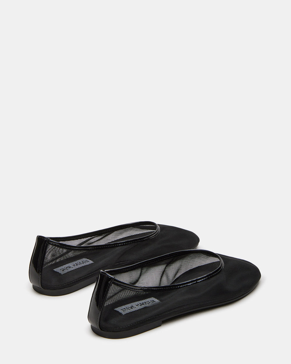 MEADOW Black Mesh Women's Ballet Flats | Steve Madden on Sale
