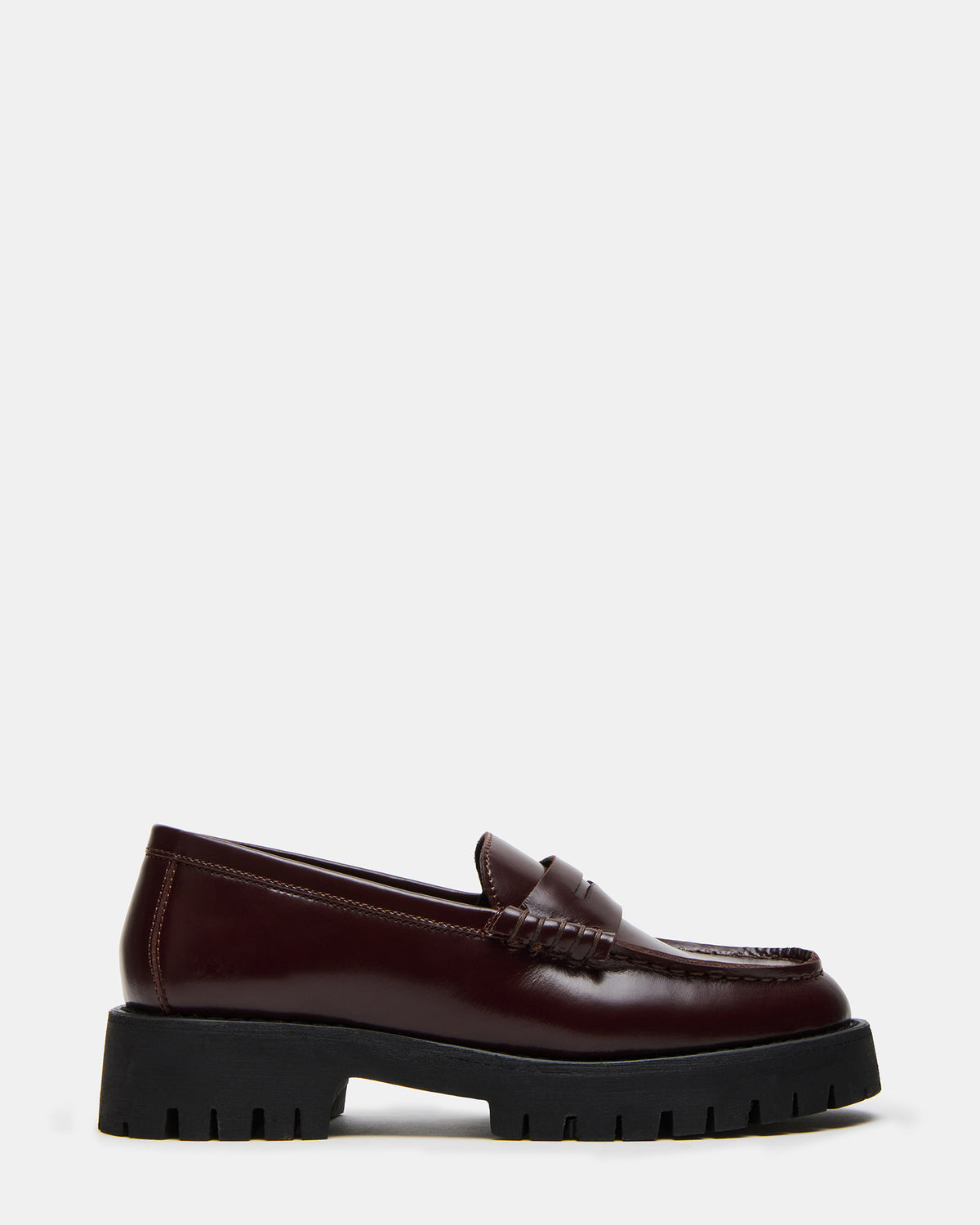 LANGSTEN Burgundy Women's Platform Lug Loafer | Steve Madden online