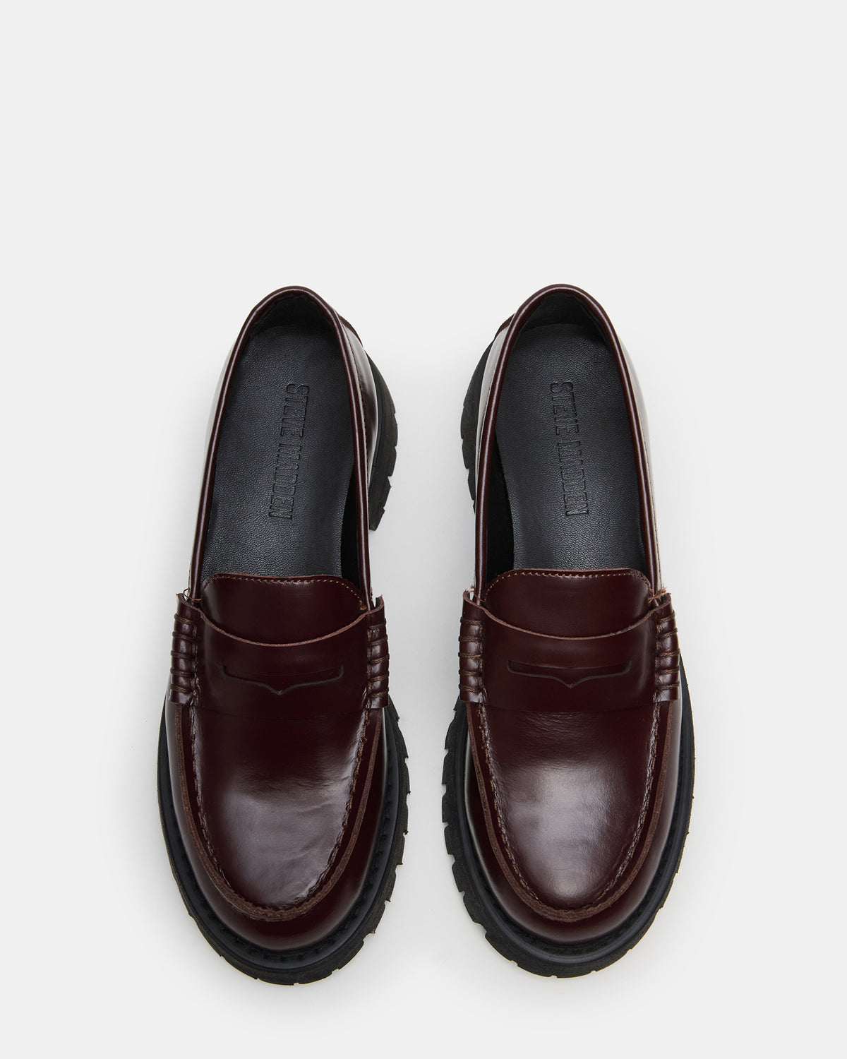 LANGSTEN Burgundy Women's Platform Lug Loafer | Steve Madden online