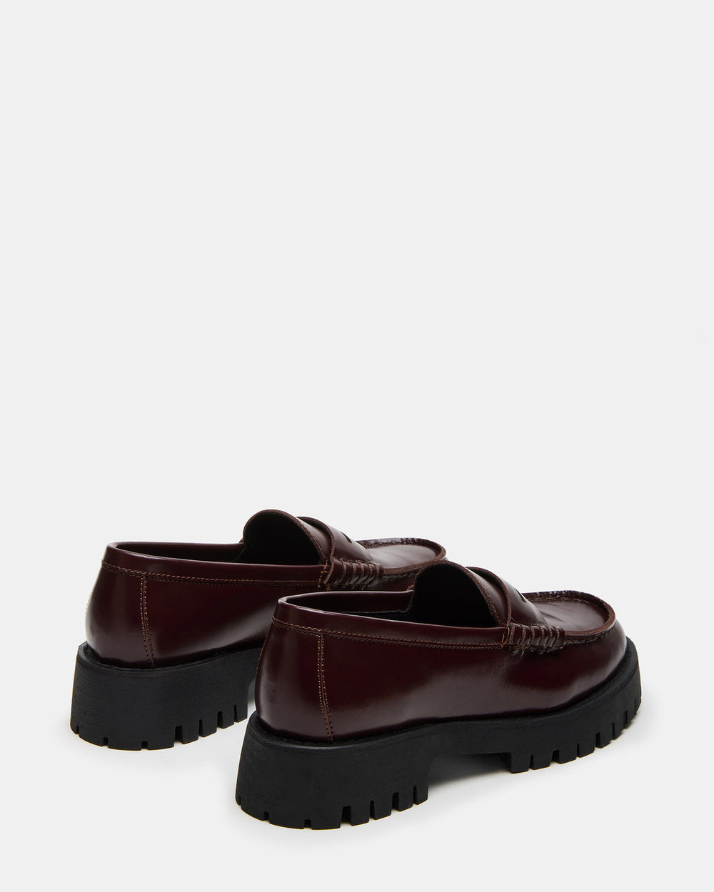 LANGSTEN Burgundy Women's Platform Lug Loafer | Steve Madden online