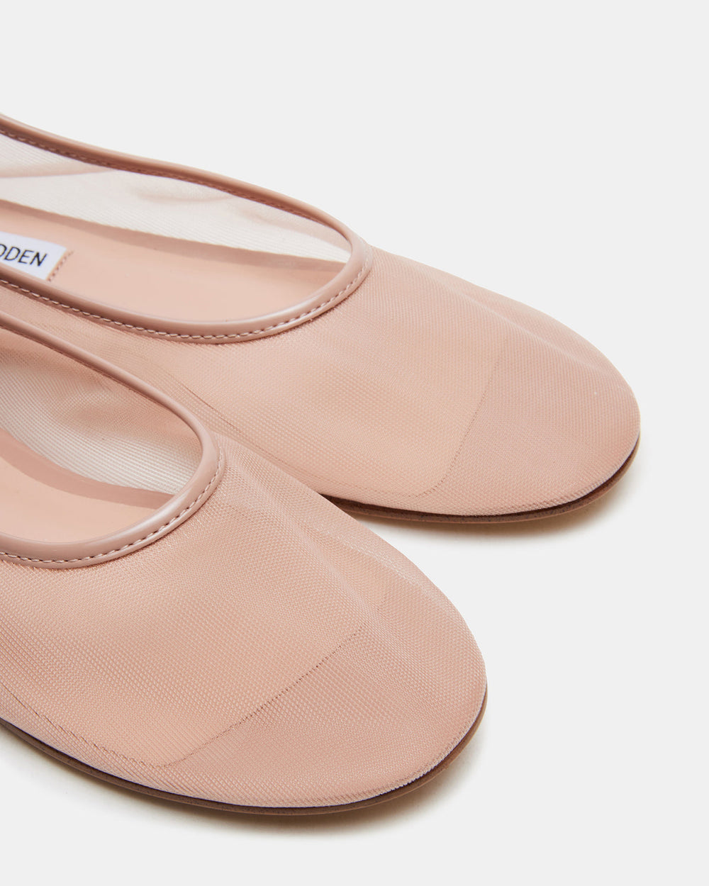 MEADOW Blush Mesh Women's Ballet Flats | Steve Madden on Sale
