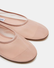 MEADOW Blush Mesh Women's Ballet Flats | Steve Madden on Sale