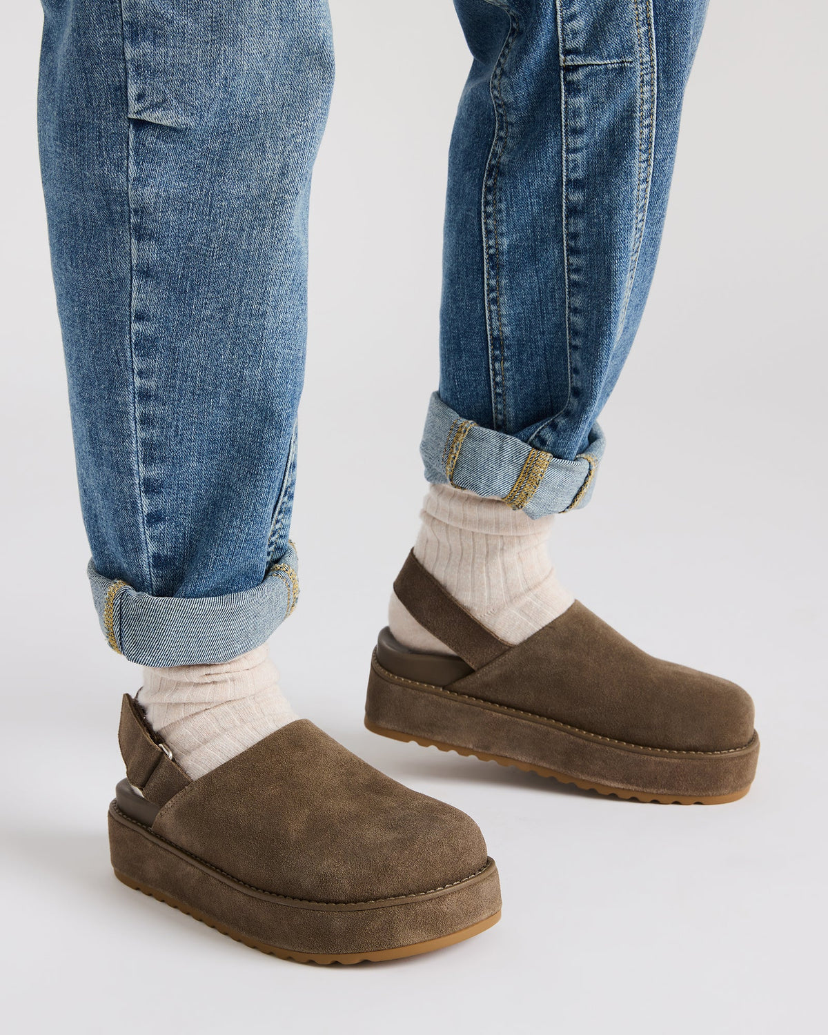 MELLOW Grey Sage Women's Slingback Platform Clog | Steve Madden near me