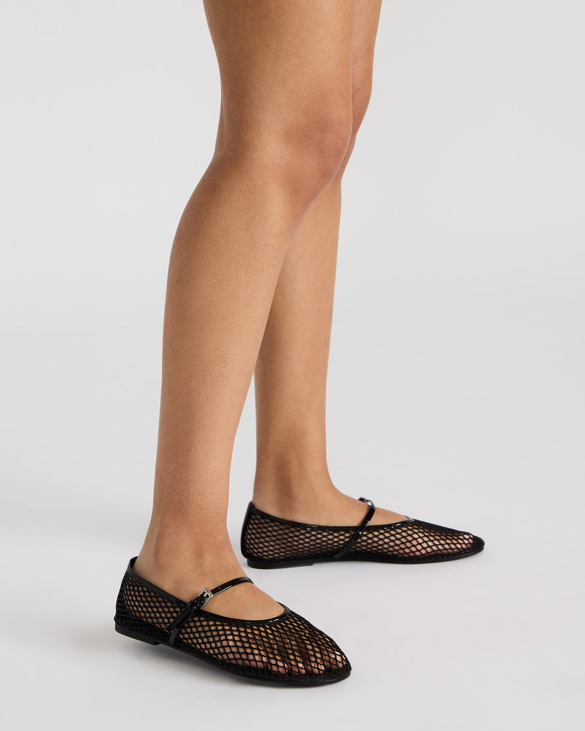 MAGS White Mary Jane Women's Ballet Flats | Steve Madden Sale