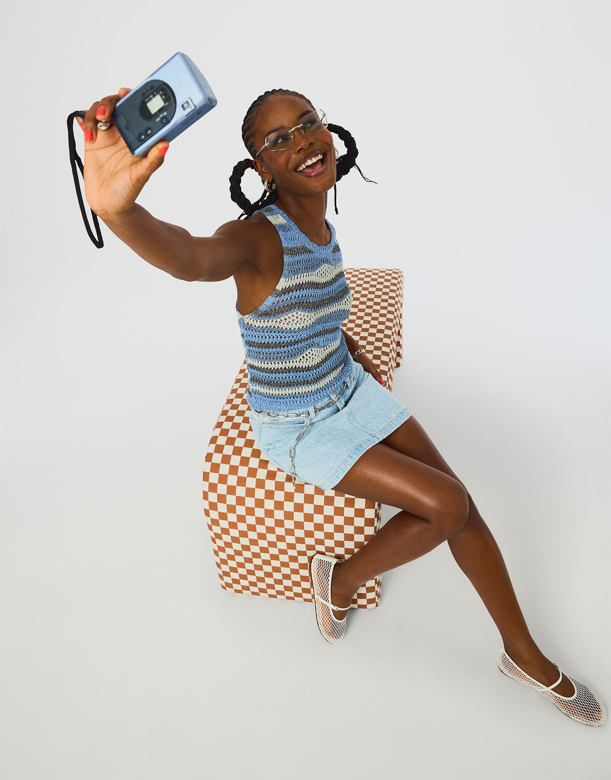 MAGS White Mary Jane Women's Ballet Flats | Steve Madden Sale