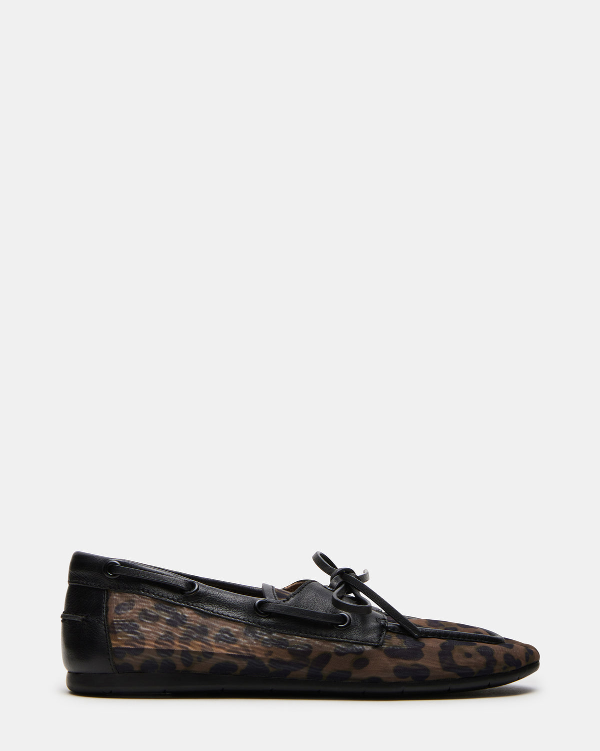 SAG Black/Leopard Women's Boat Shoe | Steve Madden for Sale