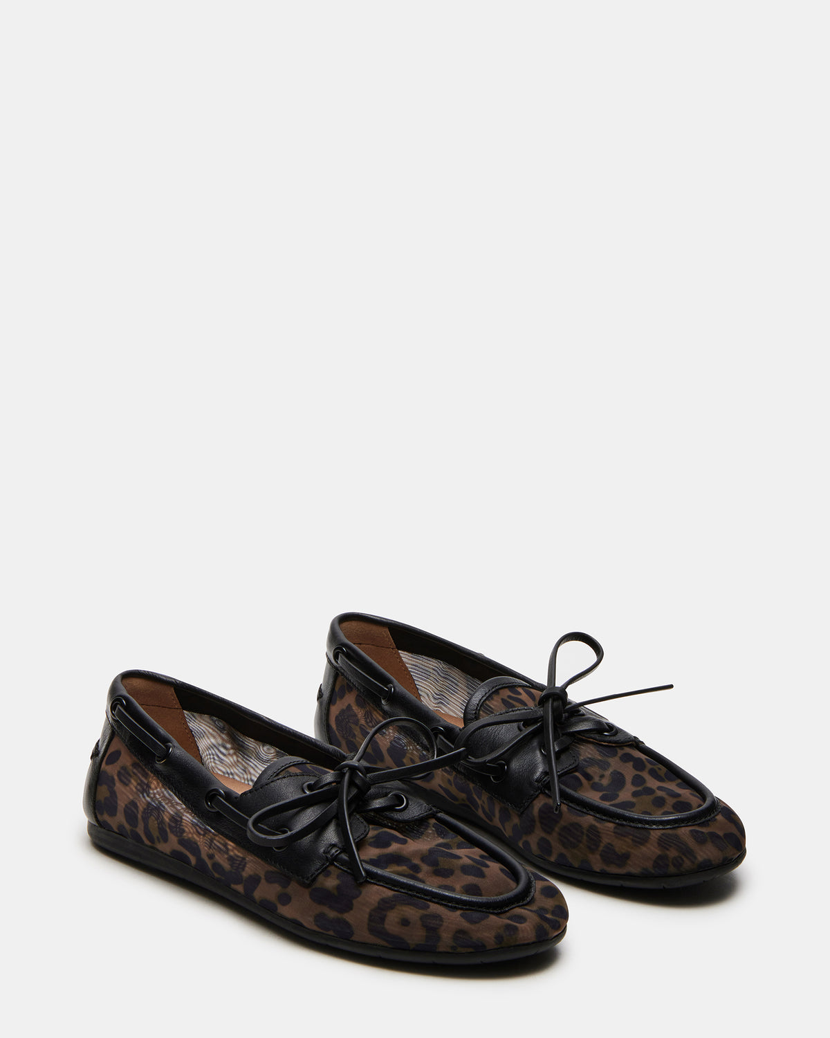 SAG Black/Leopard Women's Boat Shoe | Steve Madden for Sale