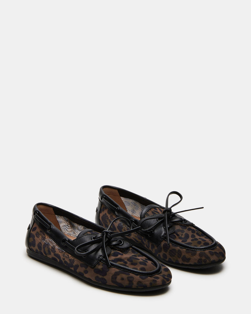 SAG Black/Leopard Women's Boat Shoe | Steve Madden for Sale