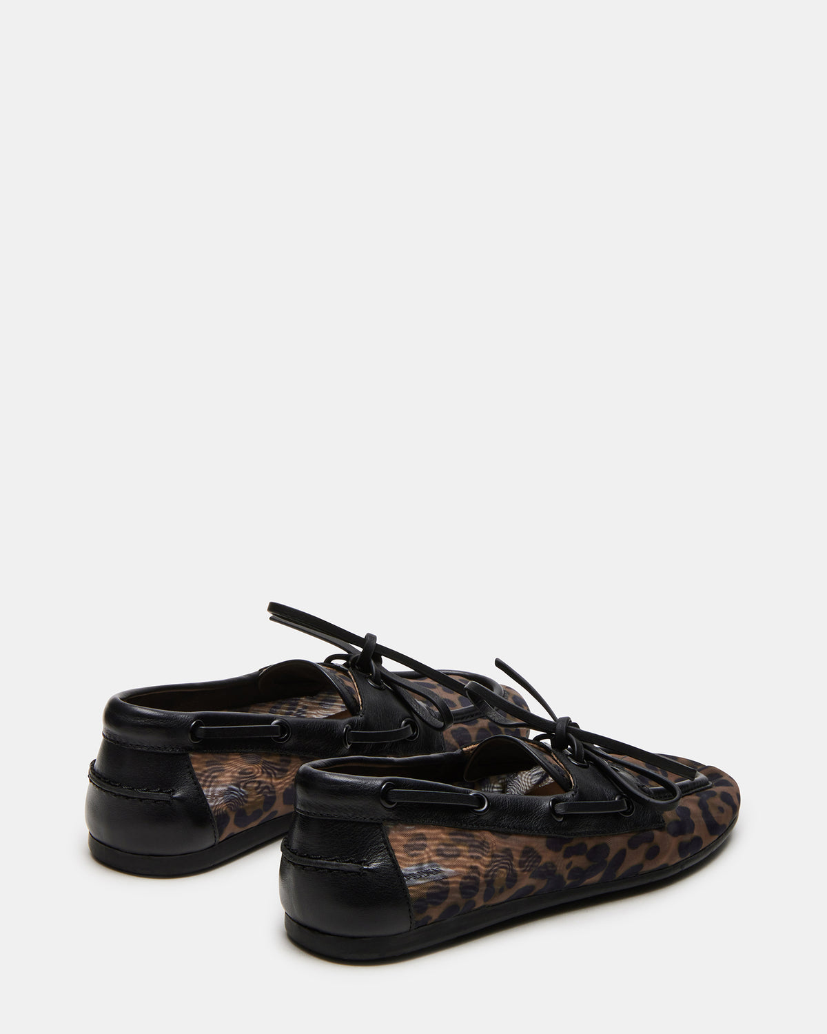 SAG Black/Leopard Women's Boat Shoe | Steve Madden for Sale