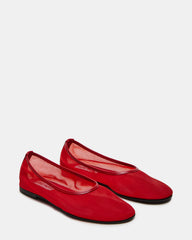 MEADOW Red Mesh Women's Ballet Flats | Steve Madden near me