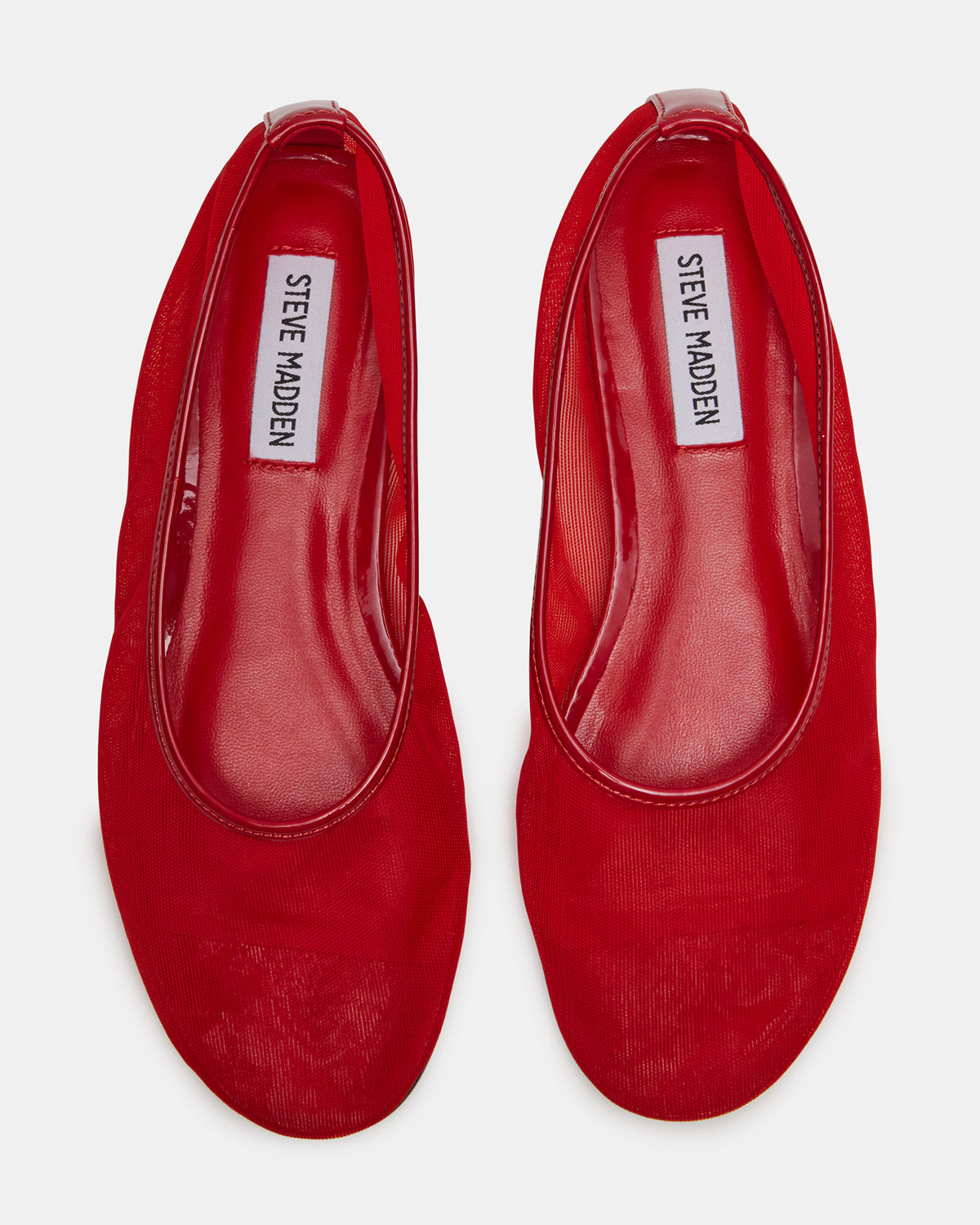 MEADOW Red Mesh Women's Ballet Flats | Steve Madden near me