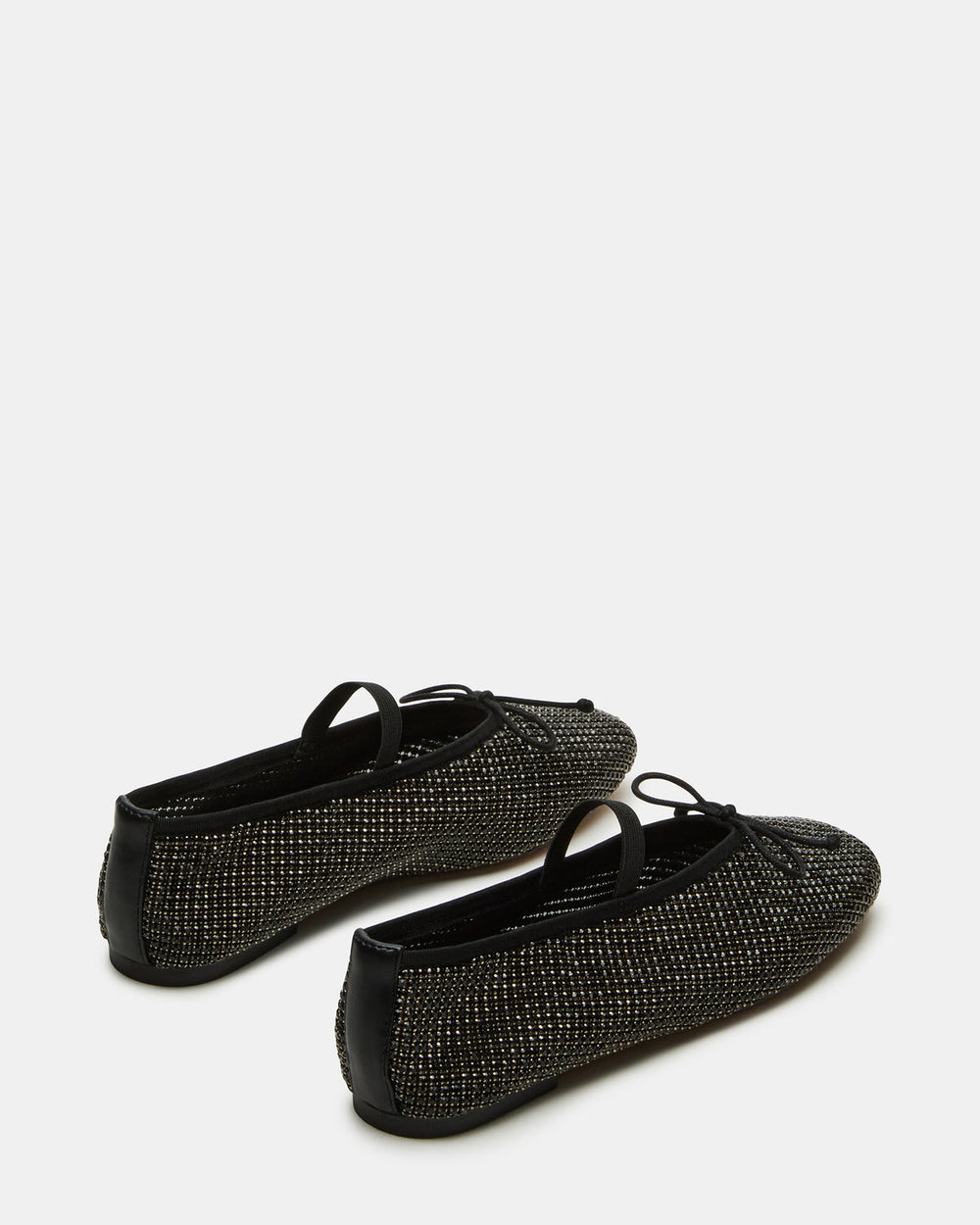 DELARA Rhinestones Black Multi Mary Jane Ballet Women's Flat | Steve Madden outlet