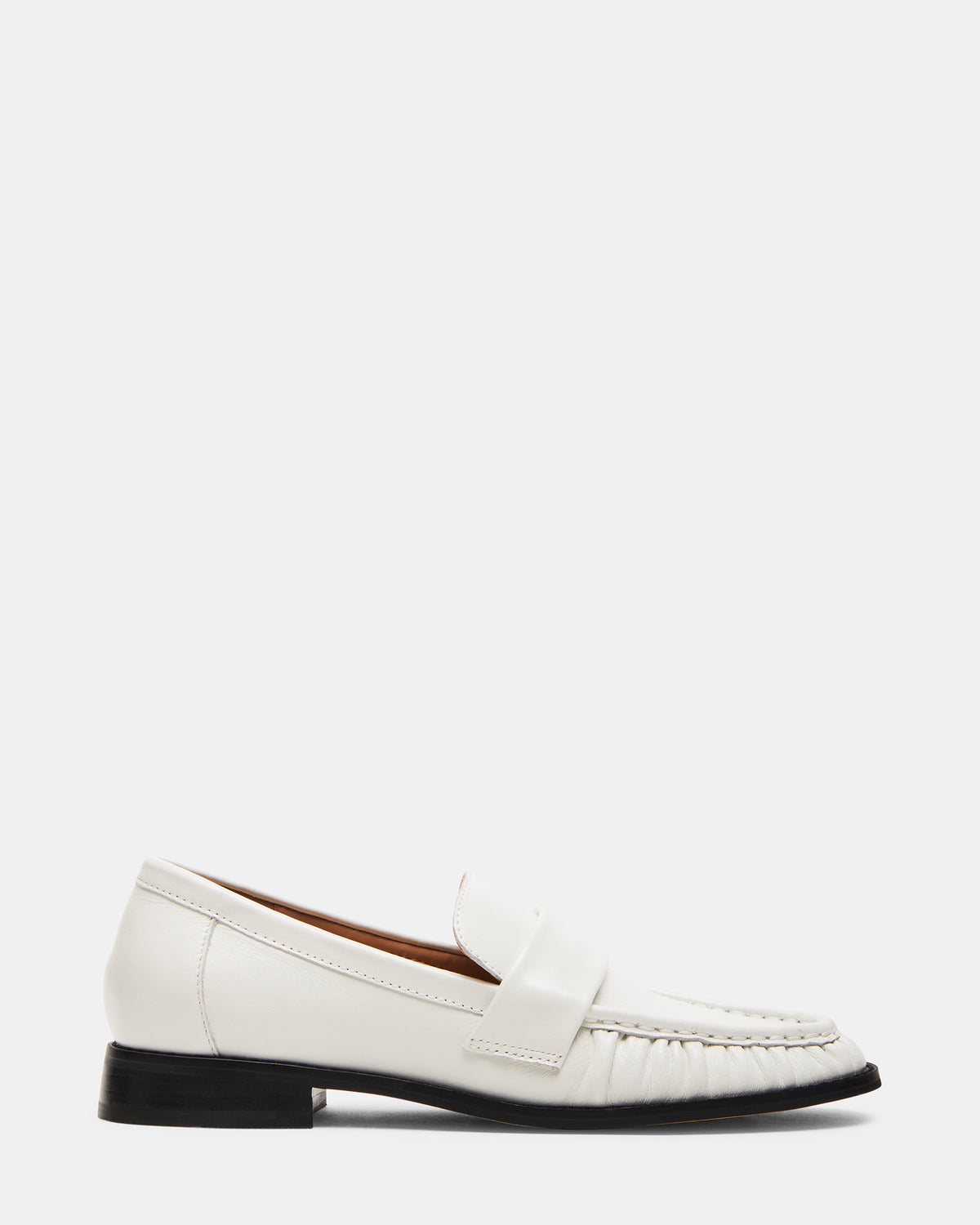 RIDLEY Ice Leather Tailored Loafer | Women's Loafers | Steve Madden on Sale