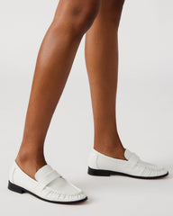 RIDLEY Ice Leather Tailored Loafer | Women's Loafers | Steve Madden on Sale