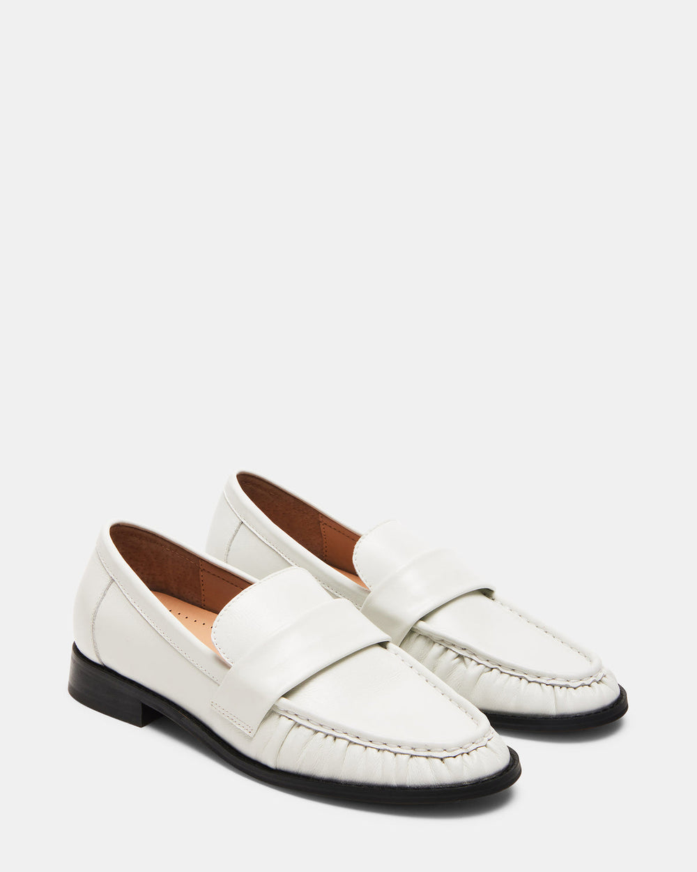 RIDLEY Ice Leather Tailored Loafer | Women's Loafers | Steve Madden on Sale