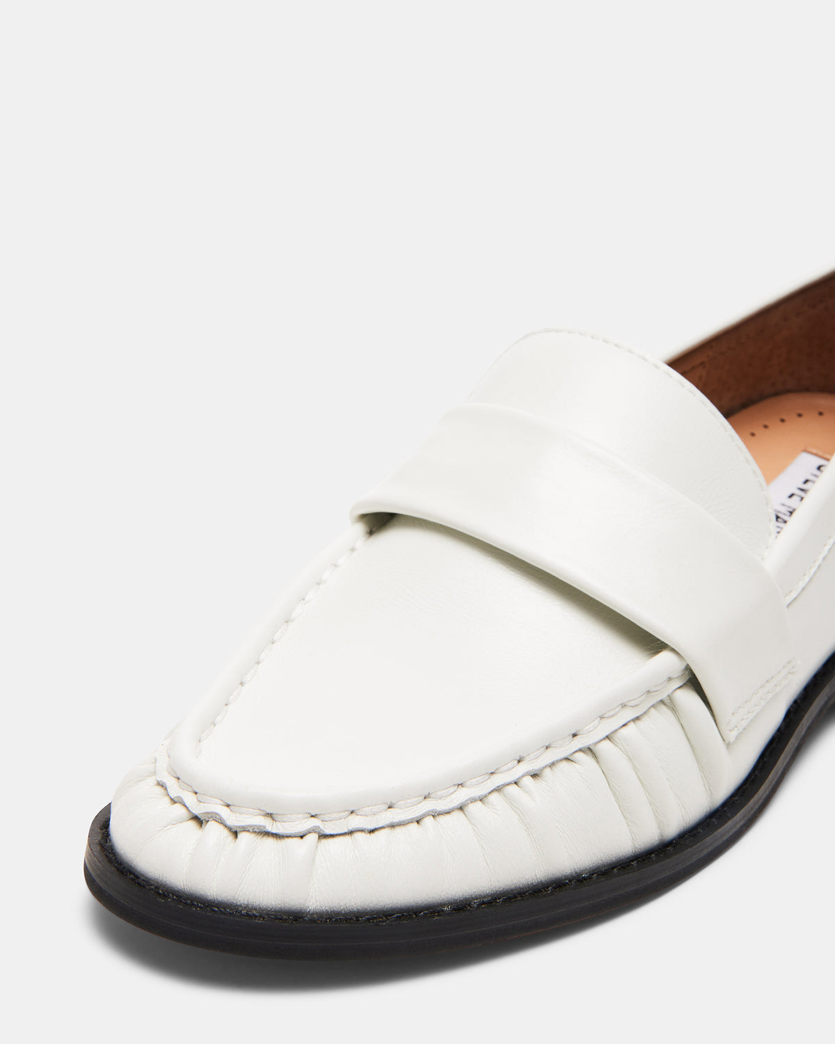 RIDLEY Ice Leather Tailored Loafer | Women's Loafers | Steve Madden on Sale