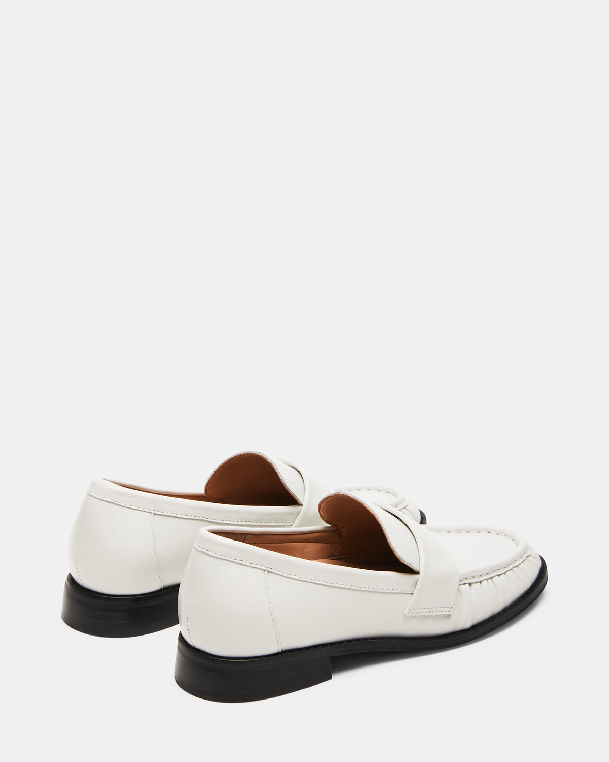 RIDLEY Ice Leather Tailored Loafer | Women's Loafers | Steve Madden on Sale