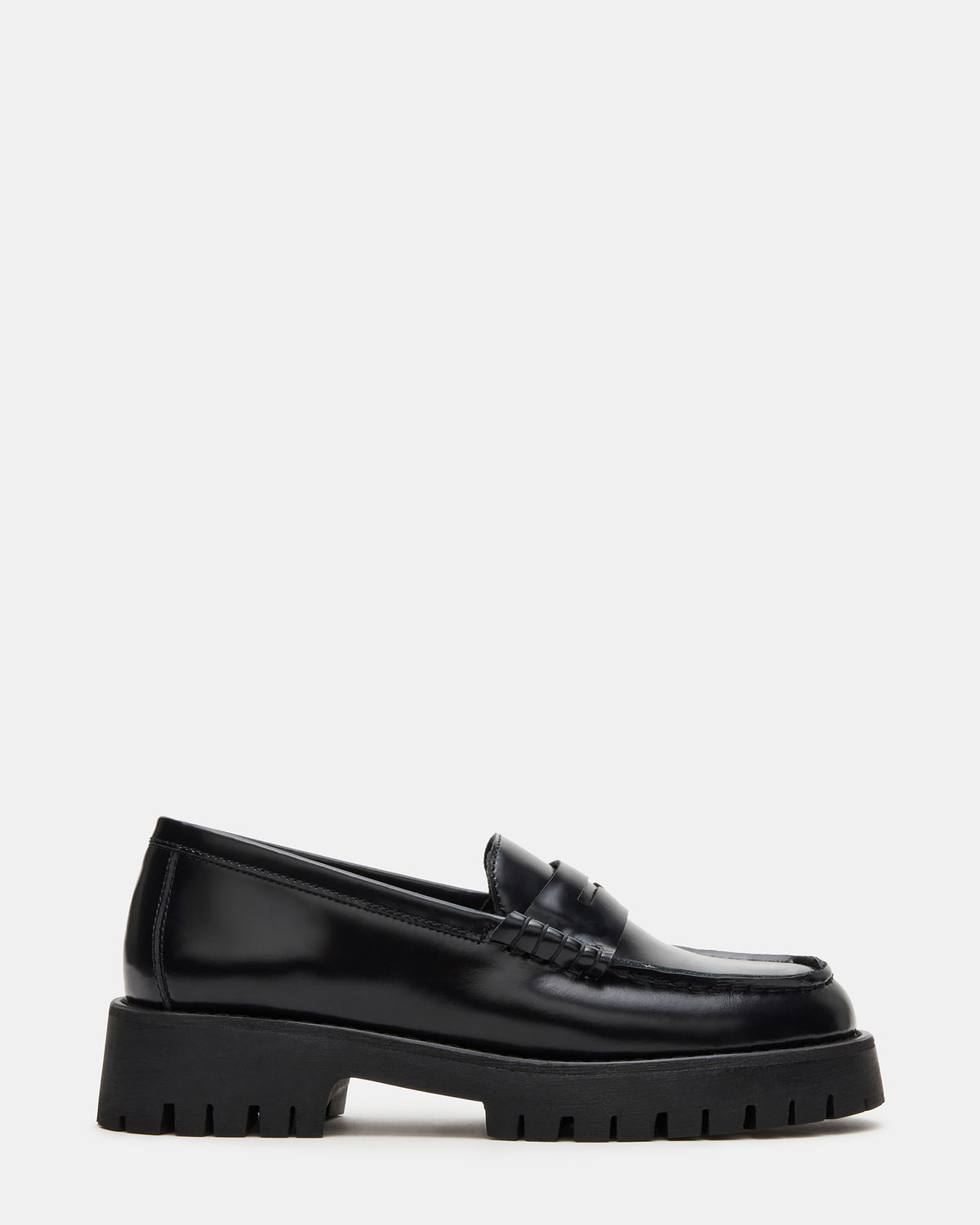 LANGSTEN Black Box Women's Platform Lug Loafer | Steve Madden for Sale