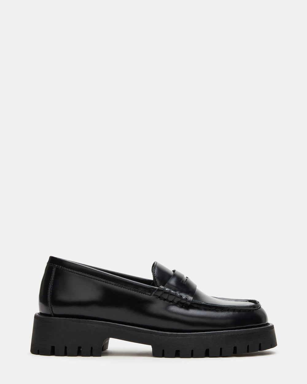LANGSTEN Black Box Women's Platform Lug Loafer | Steve Madden for Sale