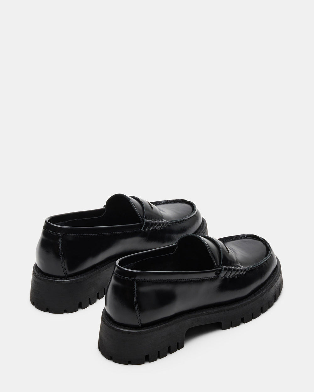 LANGSTEN Black Box Women's Platform Lug Loafer | Steve Madden for Sale