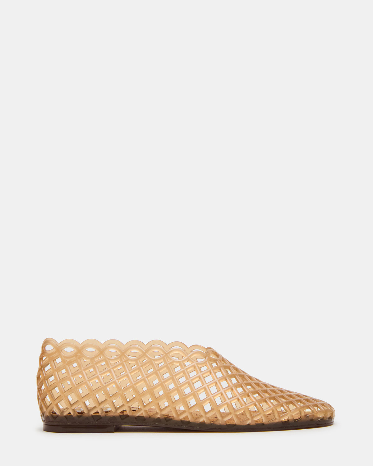 GROVE Tan Square-Toe Jelly Women's Flat | Steve Madden near me
