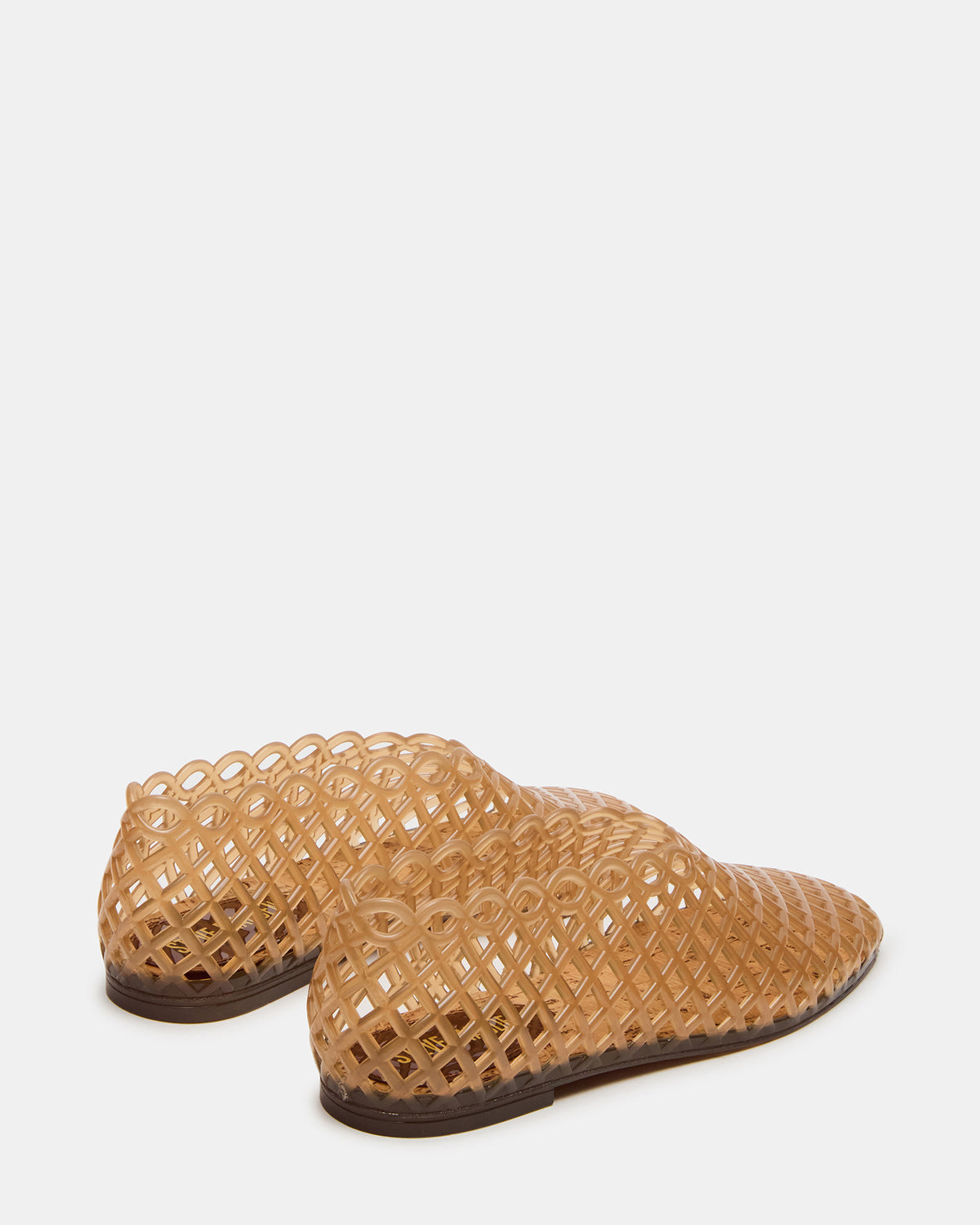 GROVE Tan Square-Toe Jelly Women's Flat | Steve Madden near me