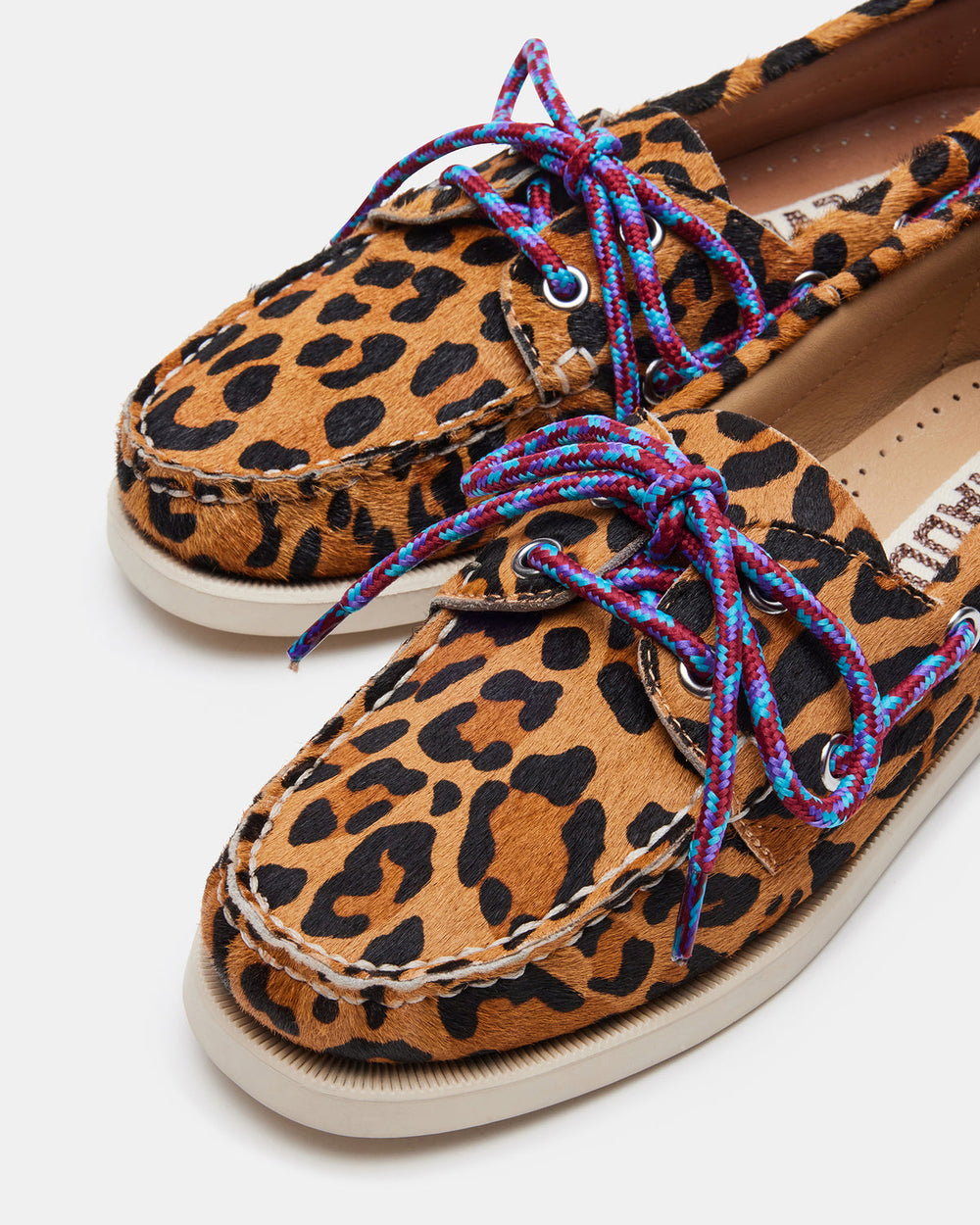 SAIL Leopard Women's Flat Loafer | Steve Madden Sale