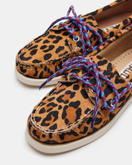 SAIL Leopard Women's Flat Loafer | Steve Madden Sale