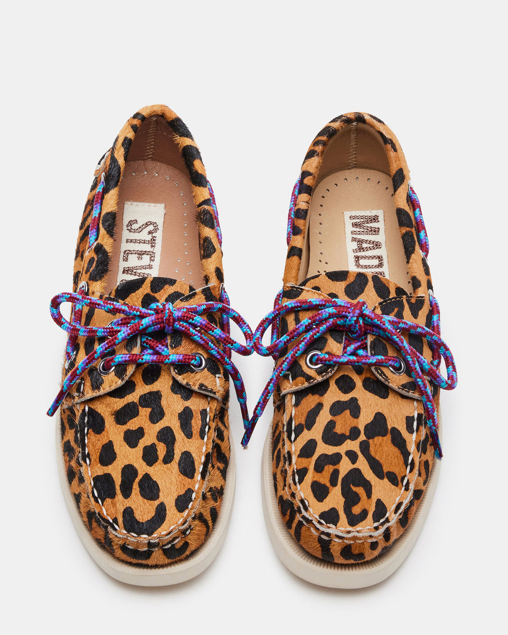 SAIL Leopard Women's Flat Loafer | Steve Madden Sale