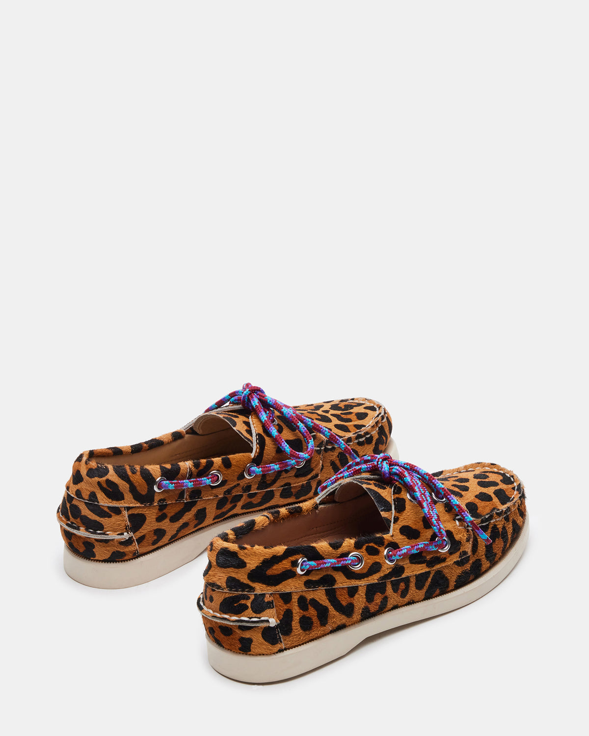 SAIL Leopard Women's Flat Loafer | Steve Madden Sale