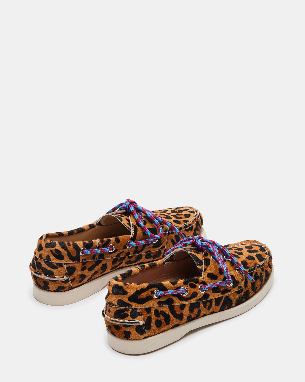 SAIL Leopard Women's Flat Loafer | Steve Madden Sale