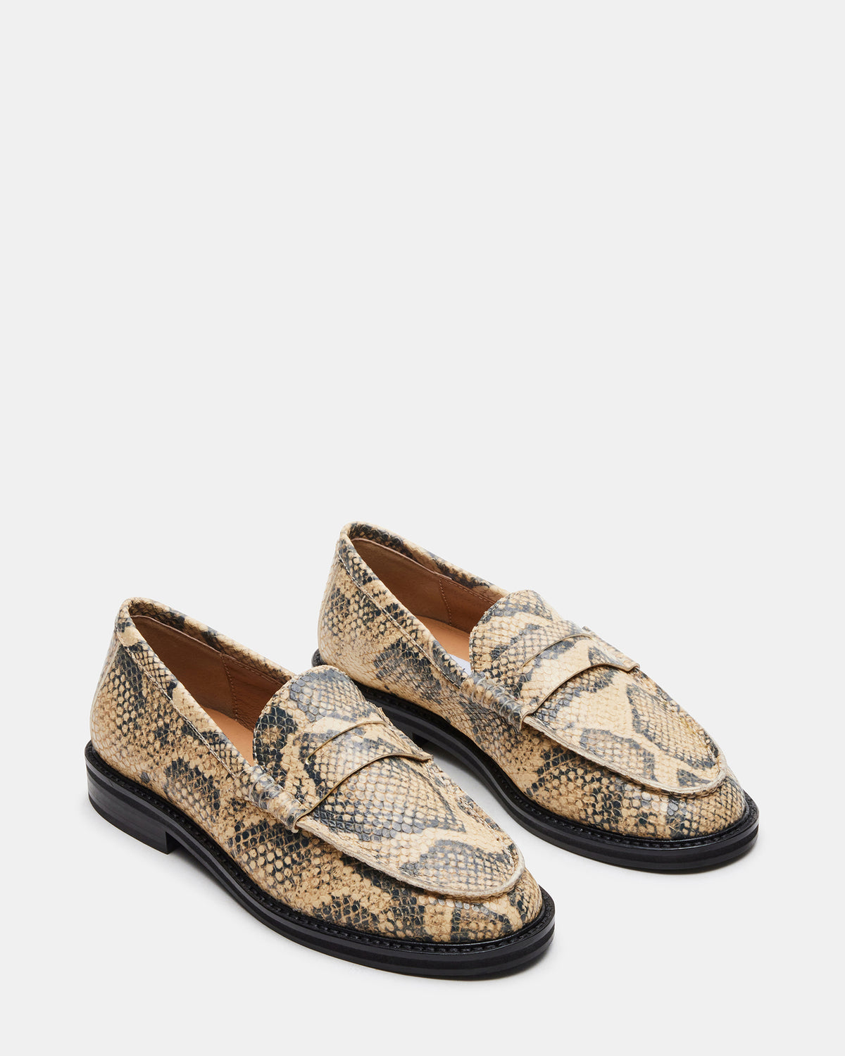 MADISON Snake Women's Penny Loafer | Steve Madden on Sale