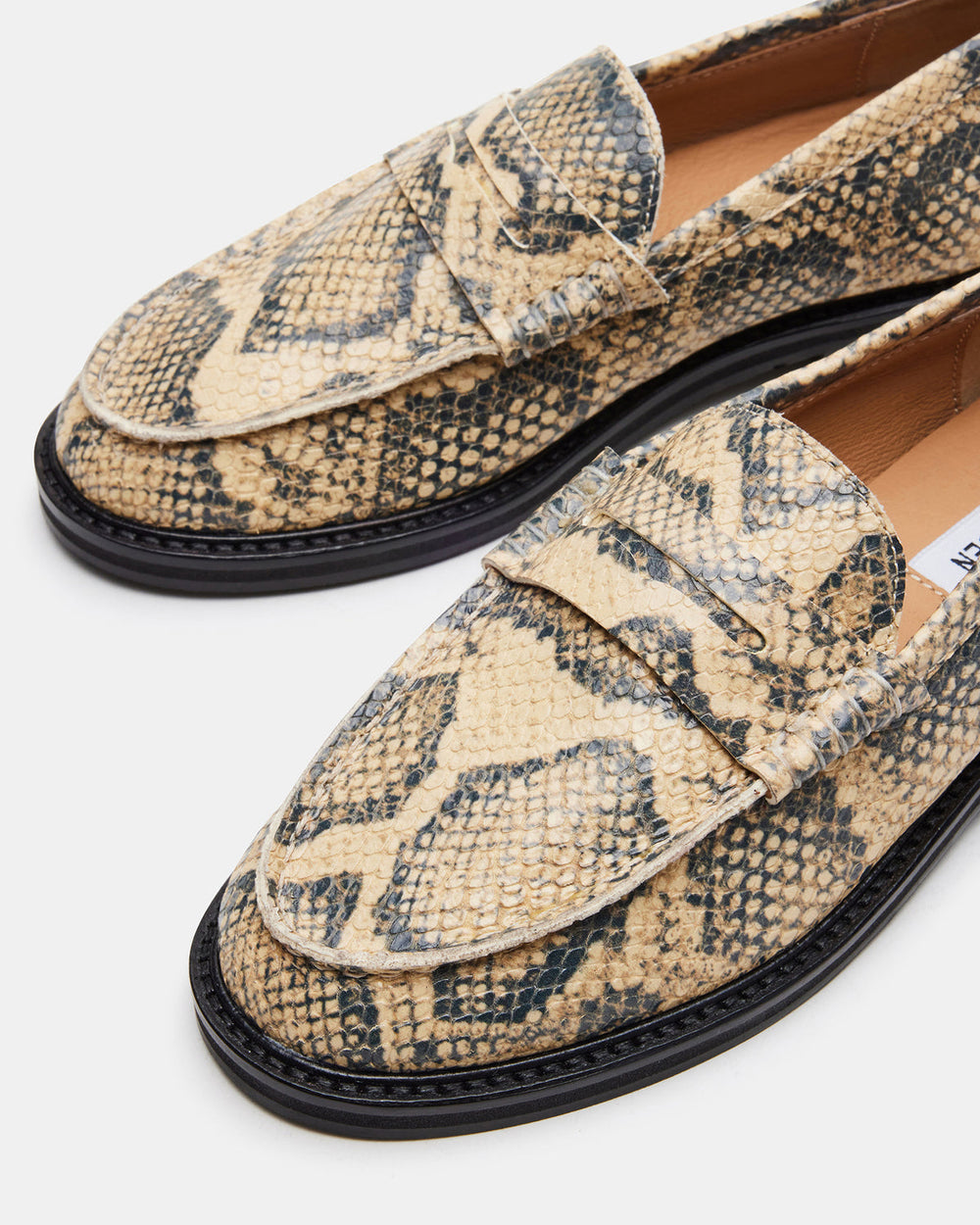 MADISON Snake Women's Penny Loafer | Steve Madden on Sale