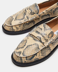MADISON Snake Women's Penny Loafer | Steve Madden on Sale