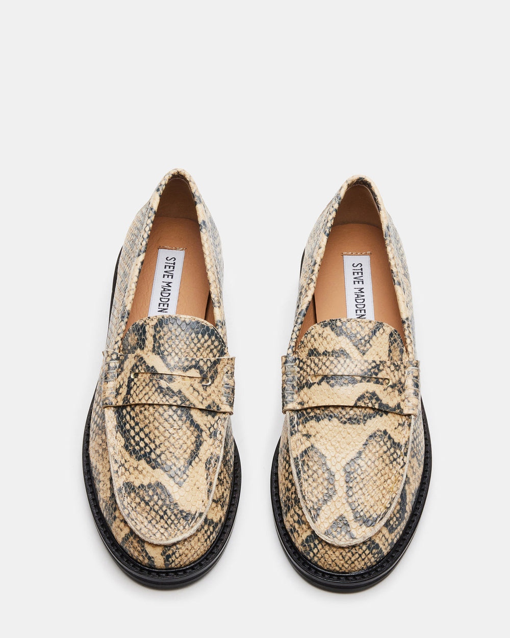 MADISON Snake Women's Penny Loafer | Steve Madden on Sale