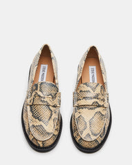 MADISON Snake Women's Penny Loafer | Steve Madden on Sale