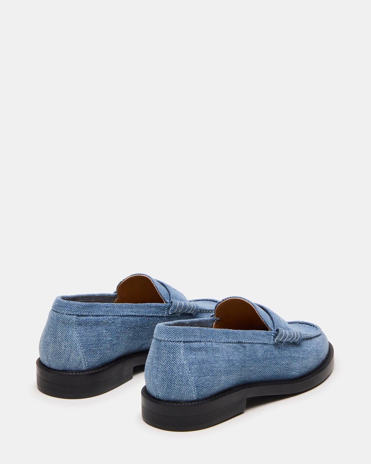 MADISON Denim Fabric Women's Penny Loafer | Steve Madden online