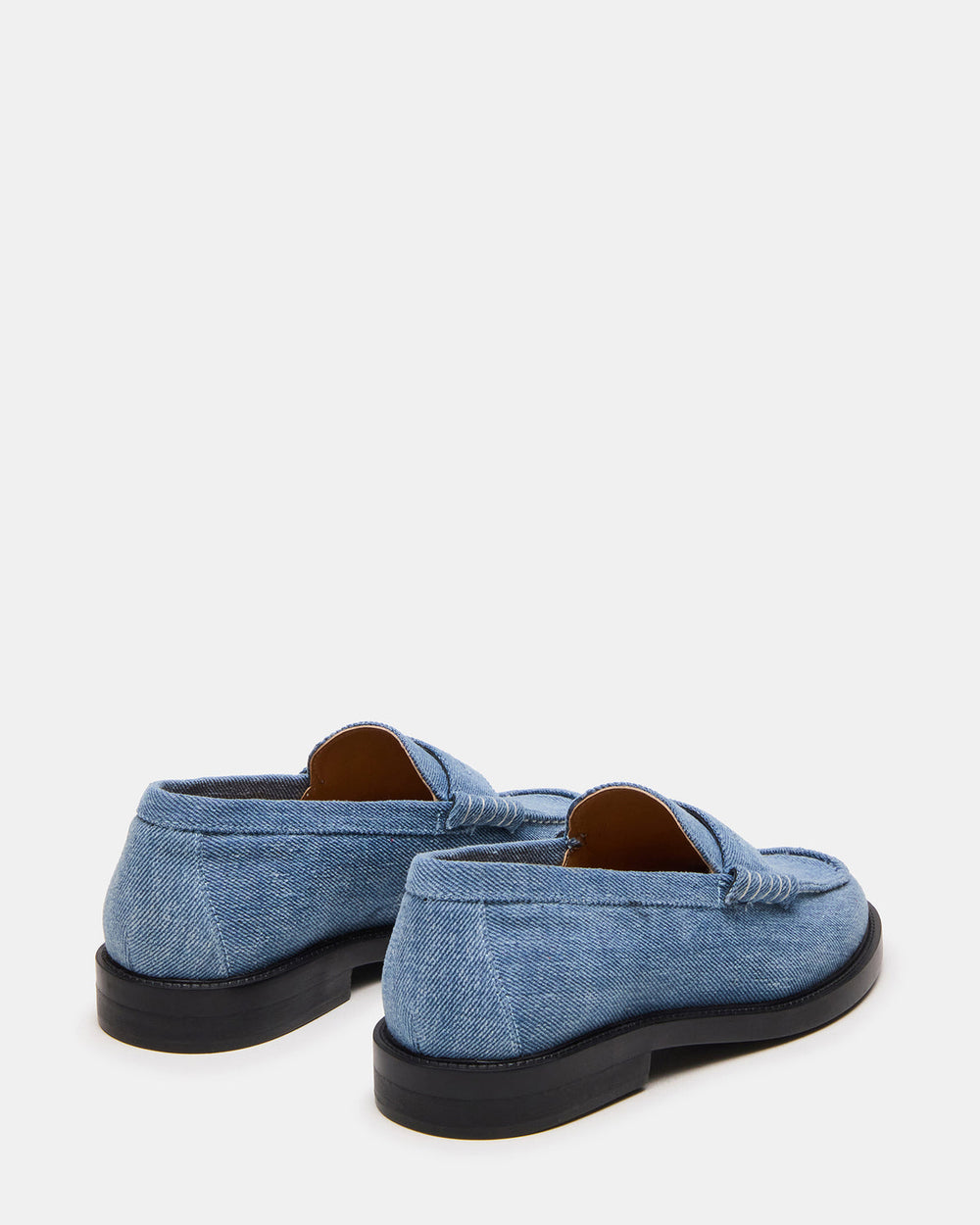 MADISON Denim Fabric Women's Penny Loafer | Steve Madden online