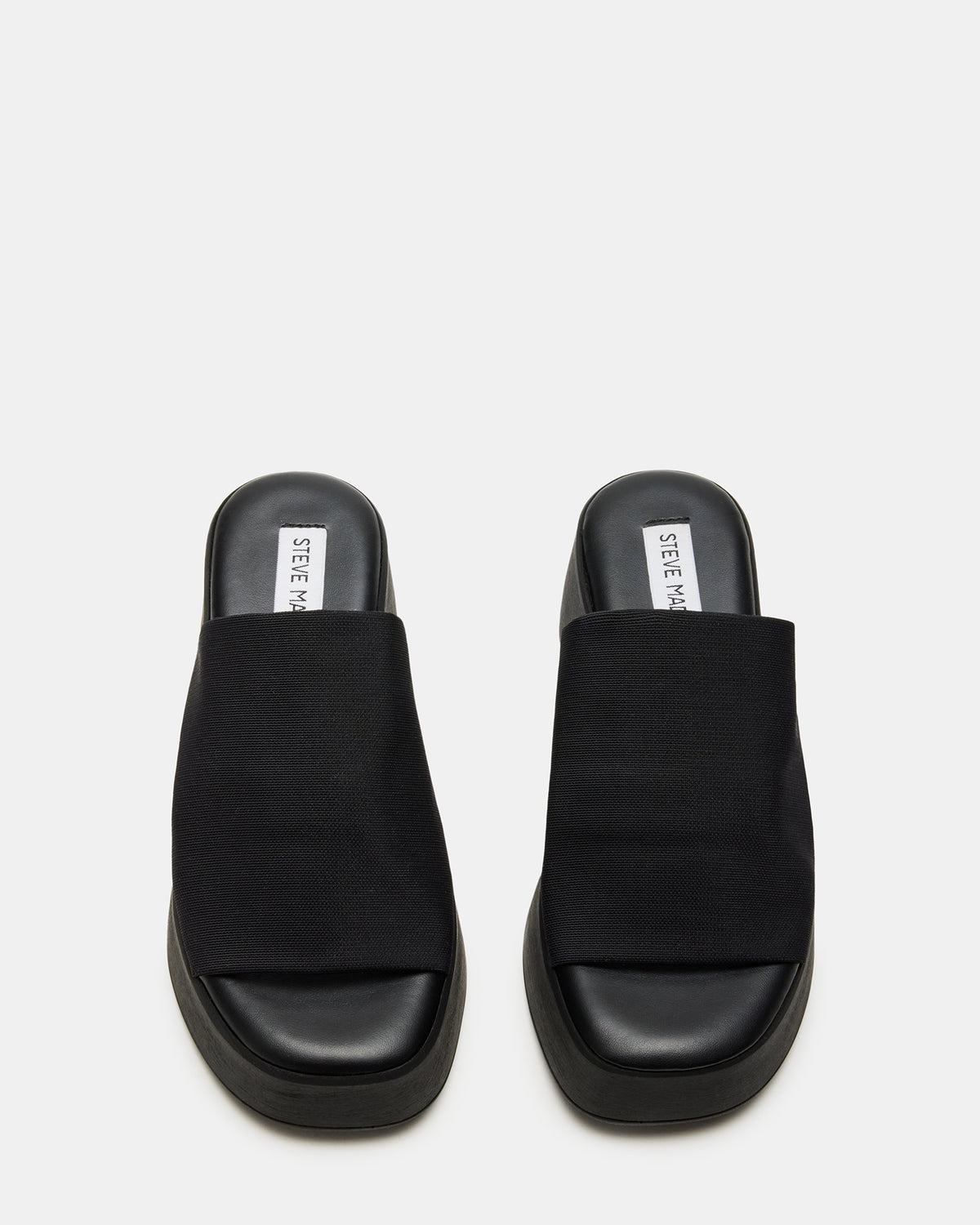 SLINKY30 Black Women's Platform Sandal | Steve Madden discount