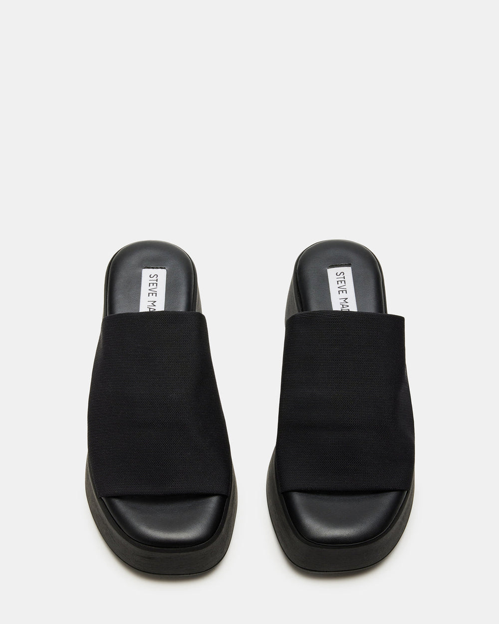 SLINKY30 Black Women's Platform Sandal | Steve Madden discount