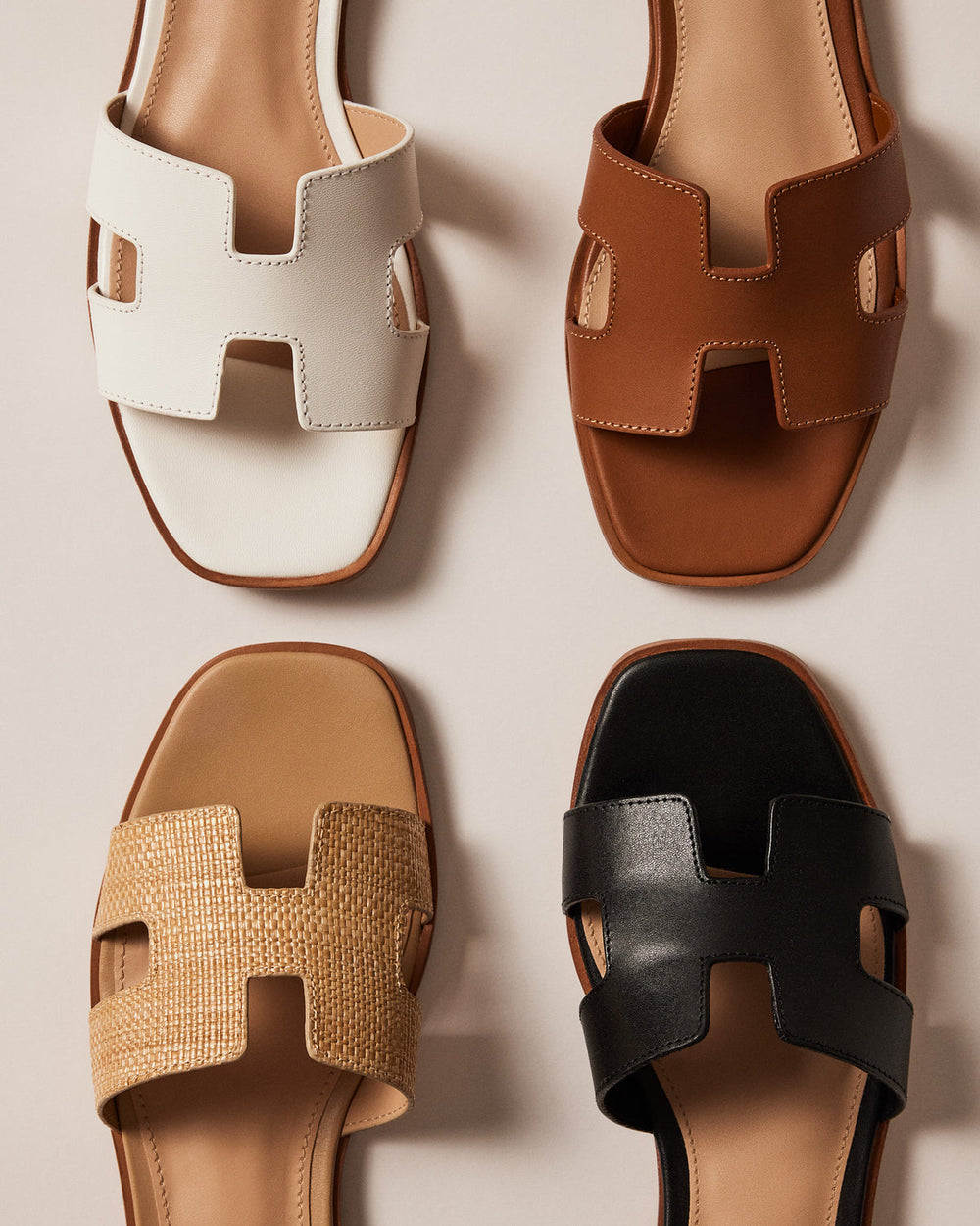 HADYN White Leather Sandal | Women's Designer Sandals | Steve Madden online