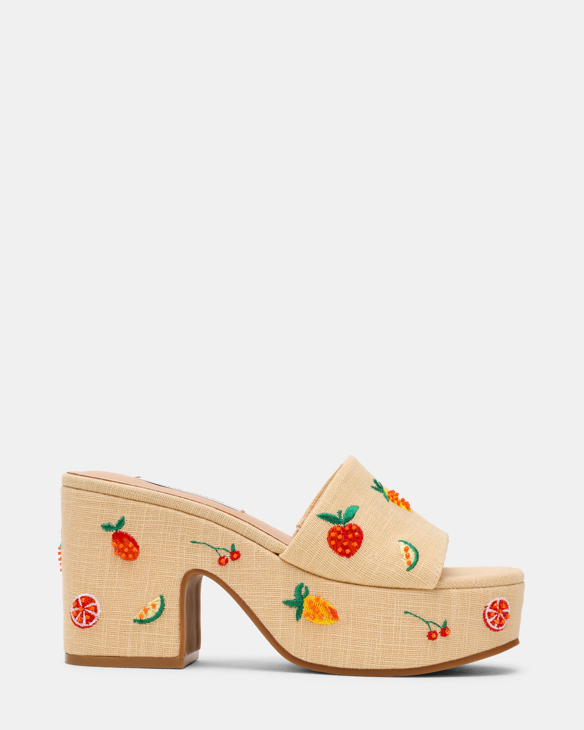 TRIPPY Embellished Fruit Multi Platform Mule Women's Sandal | Steve Madden online