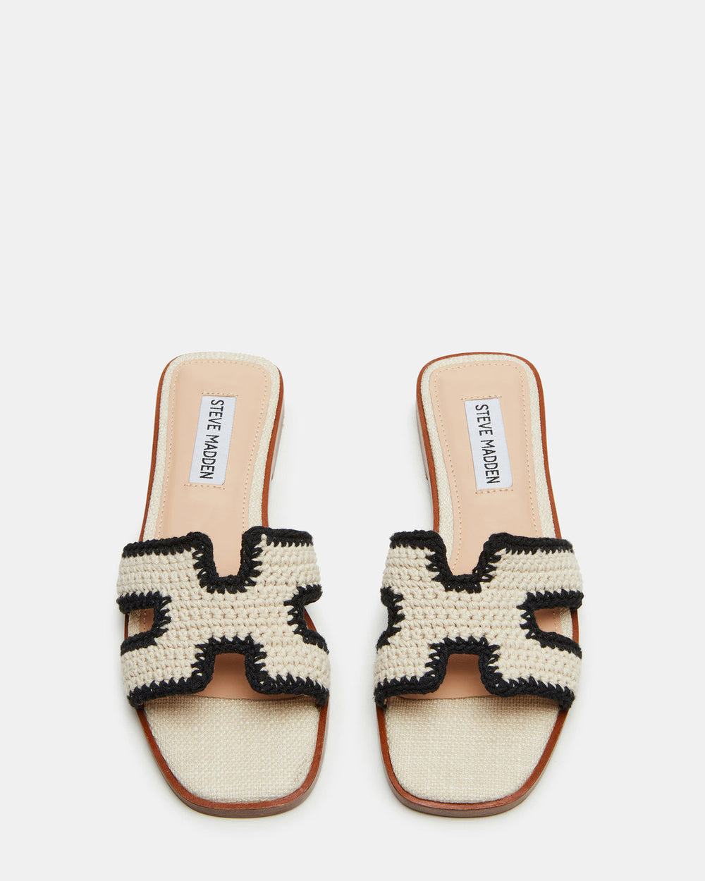 HADYN Cream Multi Sandal | Women's Designer Sandals | Steve Madden on Sale