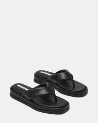 BELLA Black Thong Square-Toe Platform Women's Sandal | Steve Madden near me